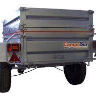 Remolque recto para todo terreno y turismo - Camposur