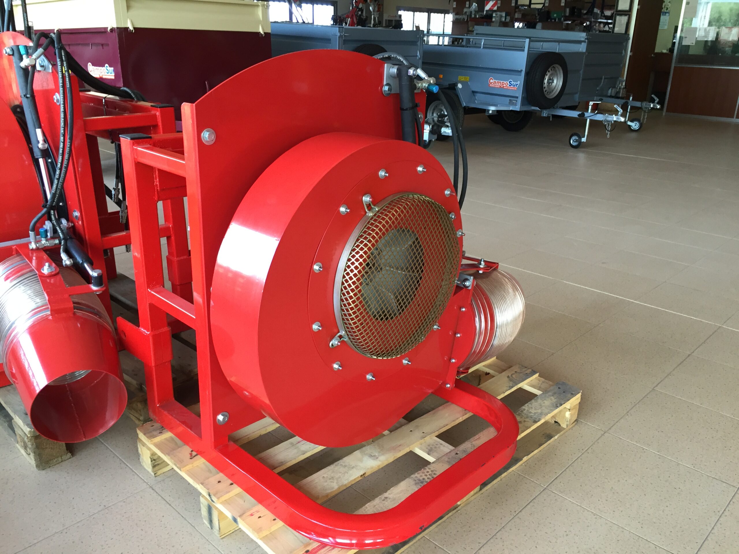 Sopladora de Tractor Camposur
